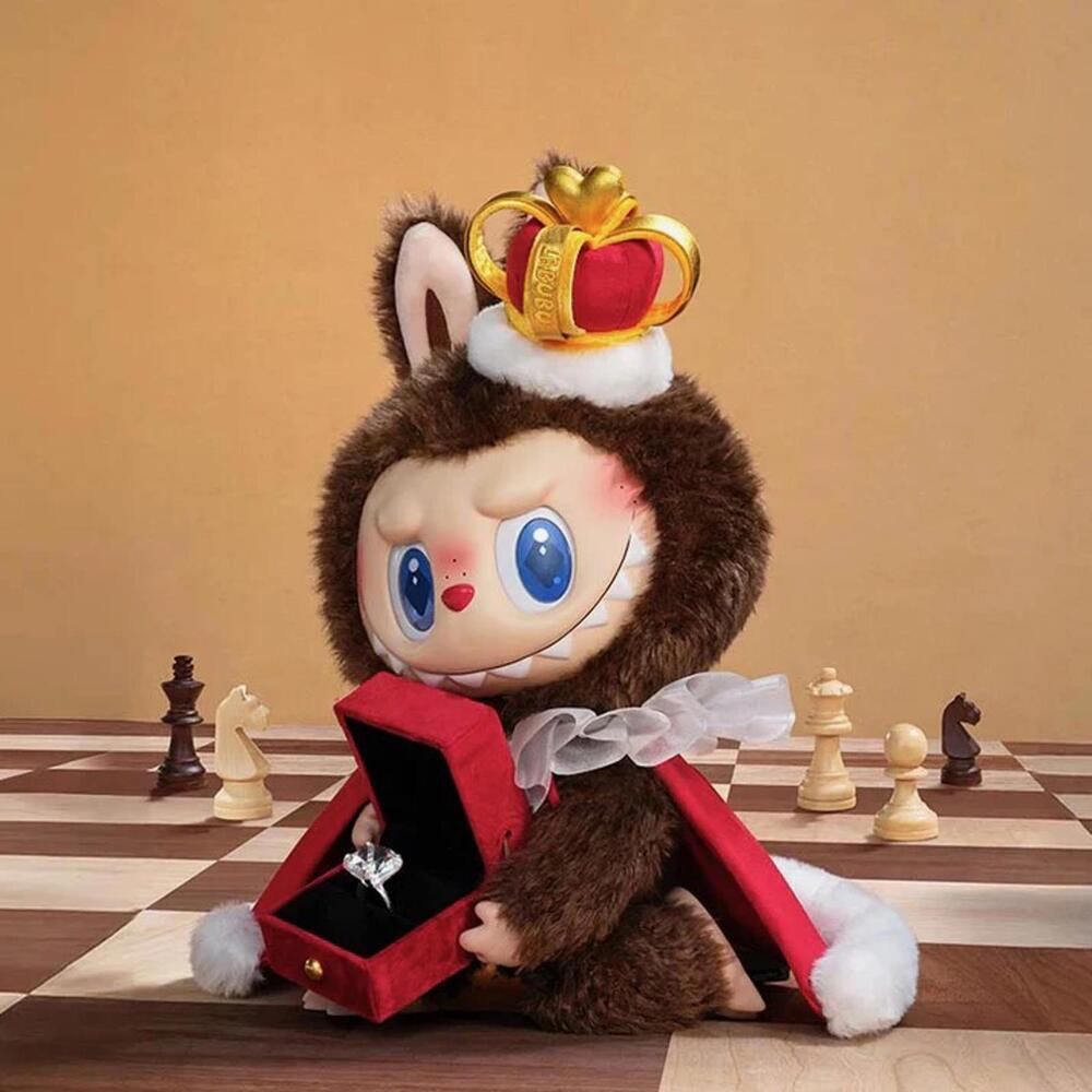 Pop Mart Let's Checkmate Plush Figure with Ring Box